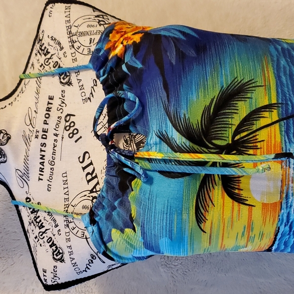 Tropical vibes sundress,  NWT - Picture 3 of 4